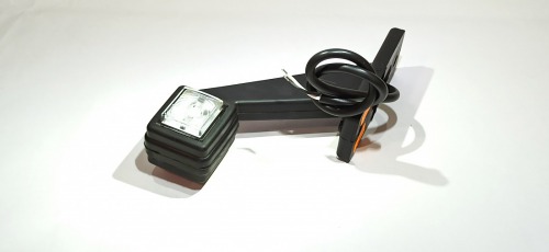 Lampa obrysowa wisząca długa lewa