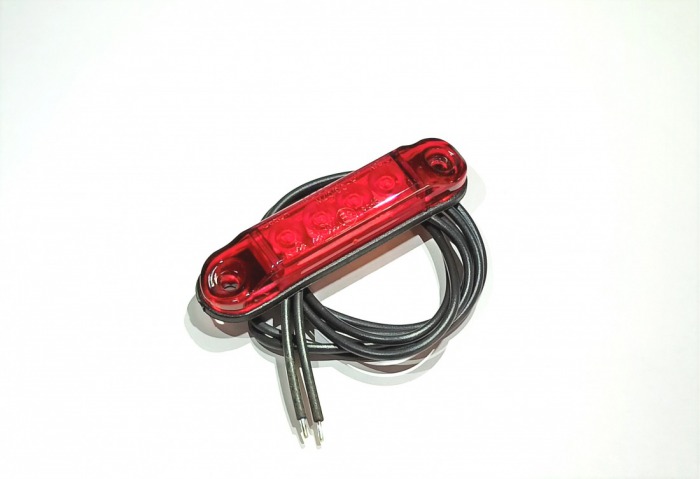 Lampa obrysowa górna czerwona