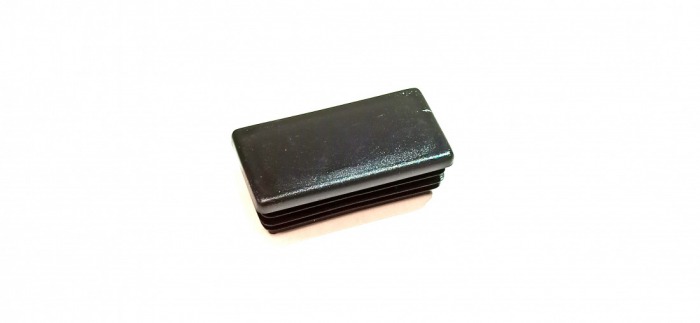 Zaślepka czarna 60x30