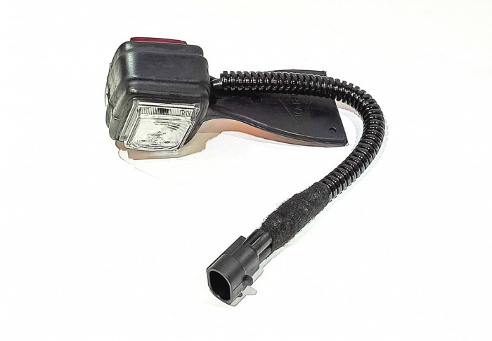 Lampa obryswowa wisząca lewa